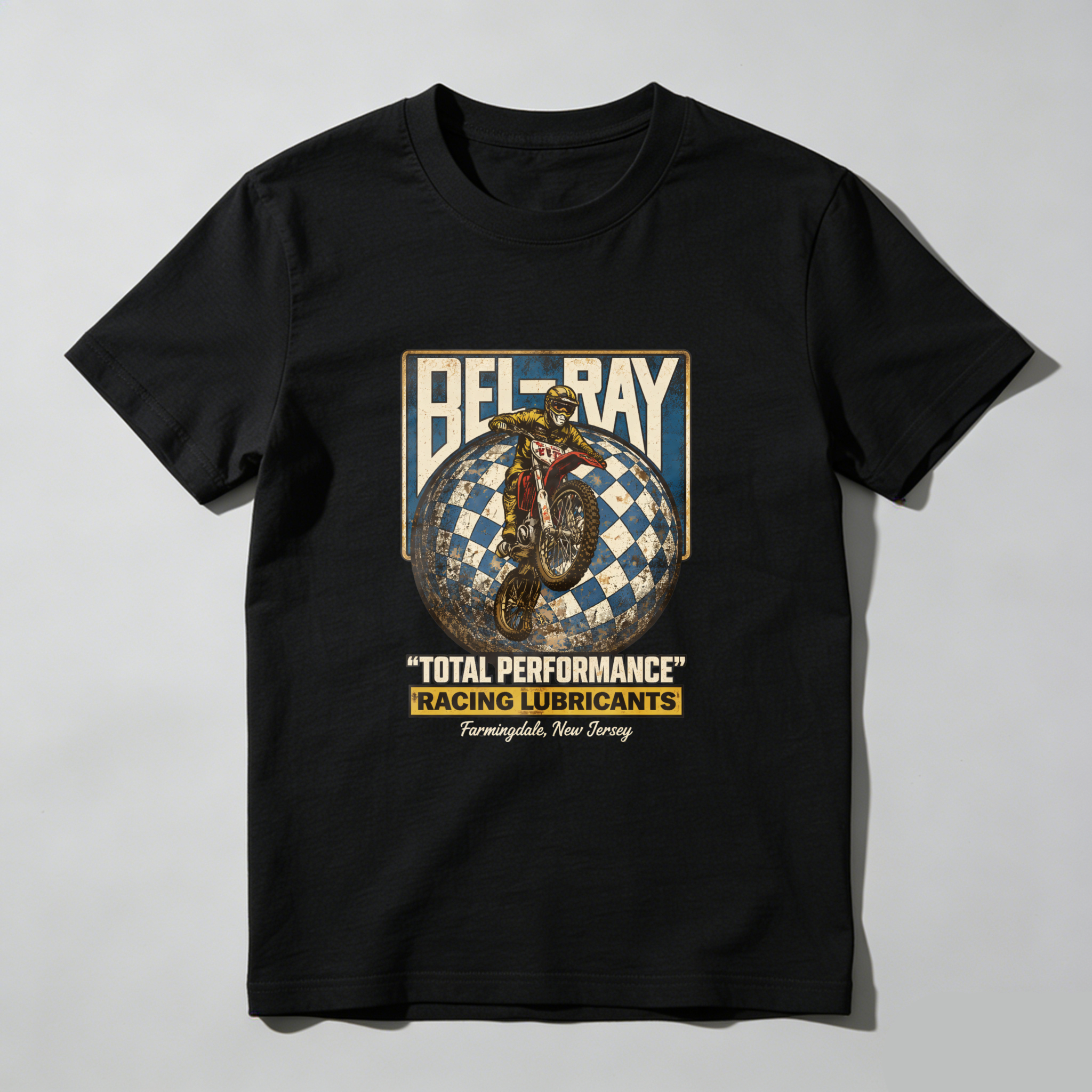 Bel Ray Total Performance Racing Lubricants Motorcycle T-Shirt