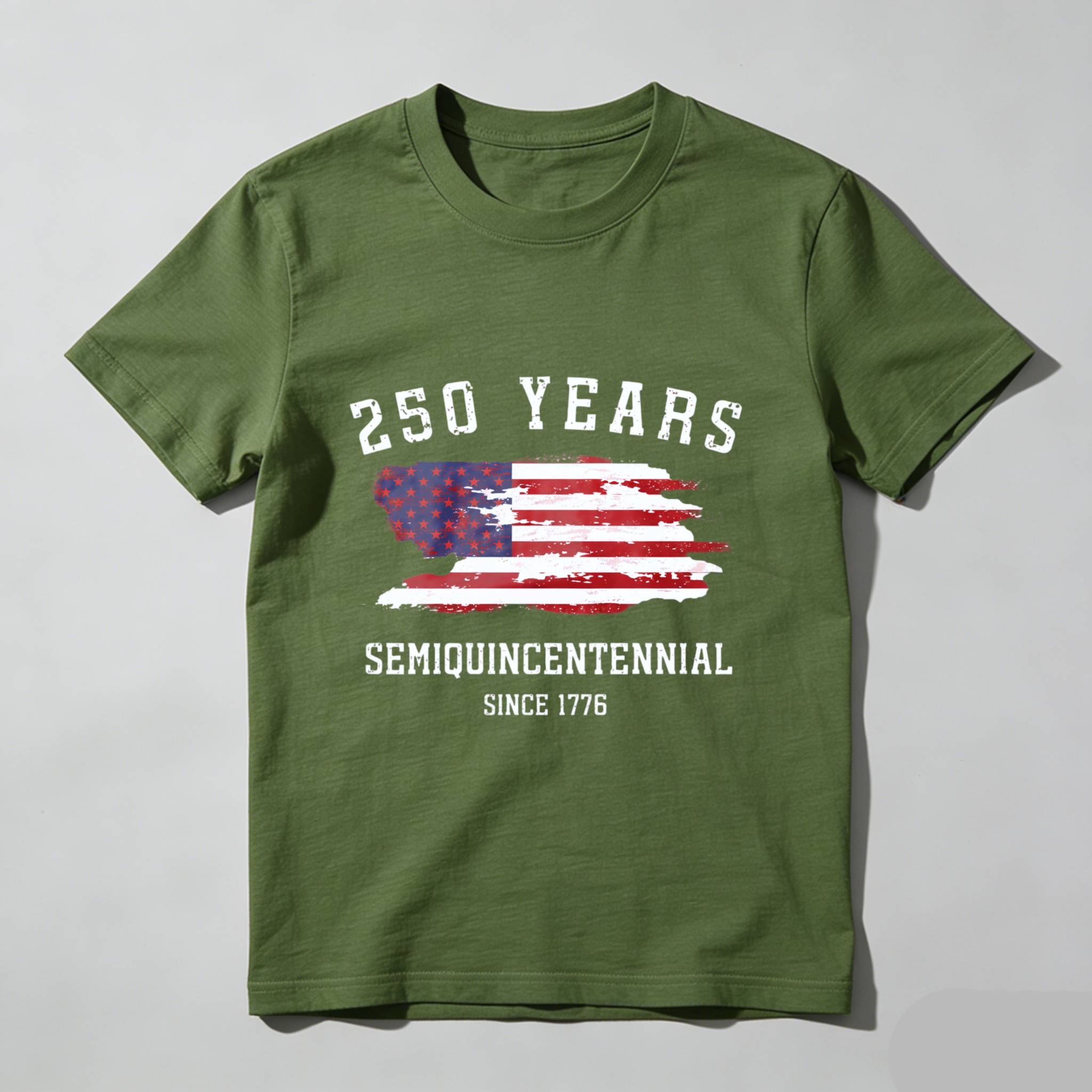 250 Years Semiquincentennial Since 1776 American Flag T-Shirt