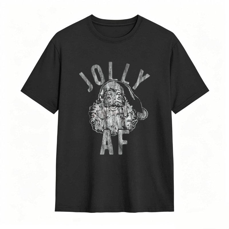 Jolly Santa Claus Graphic T-shirt