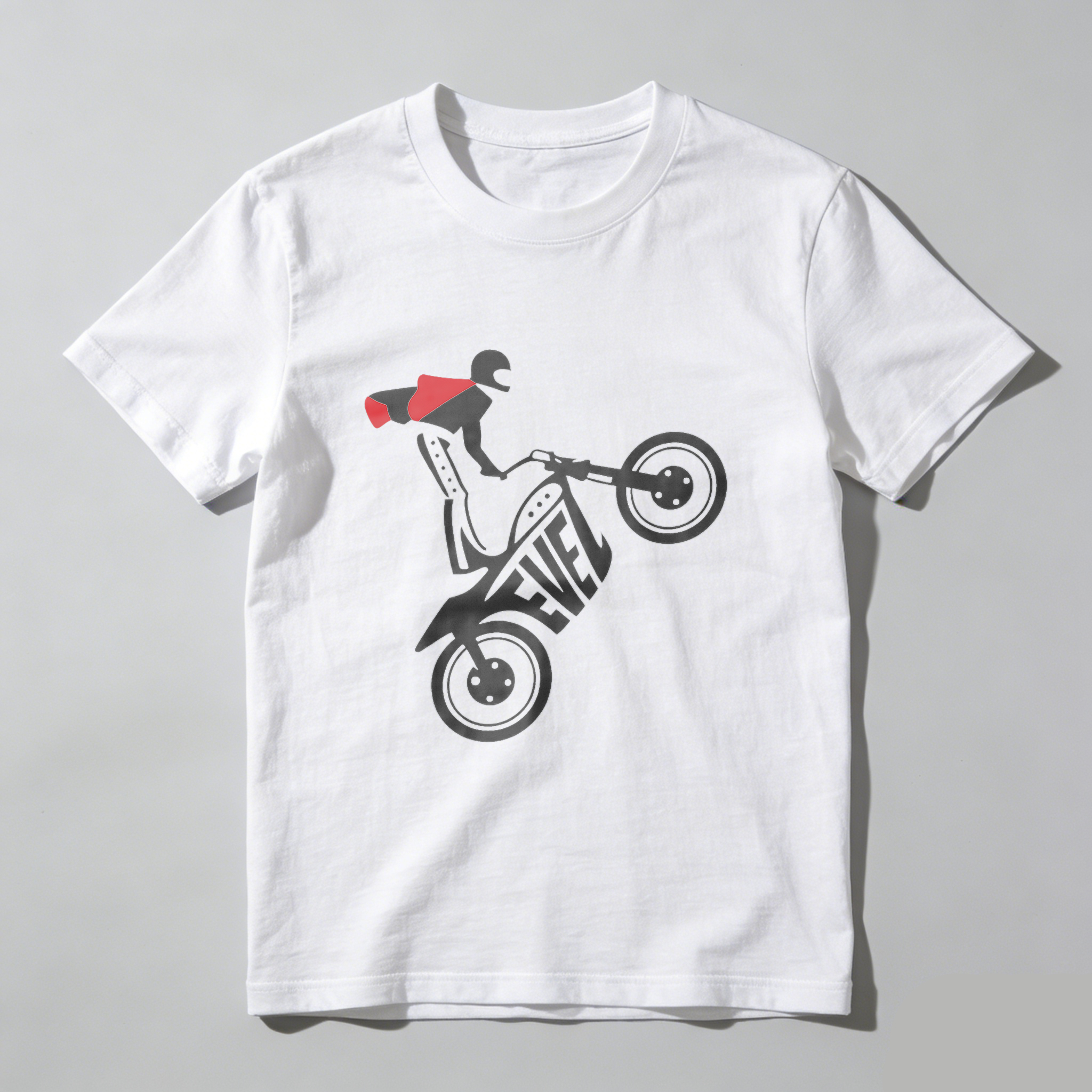 Made In Usa Motocross Rider T Shirt Black Graphic Tee Motorcycle Racing Design Men Women Unisex Apparel