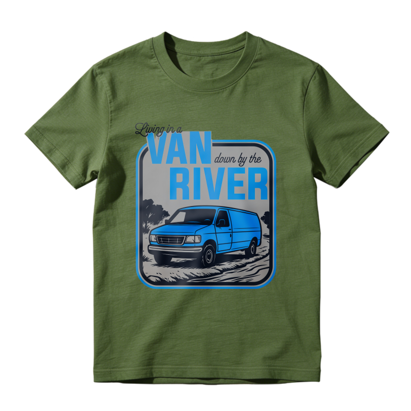 Van River Living In A Van Down By The River Unisex Classic T-shirt