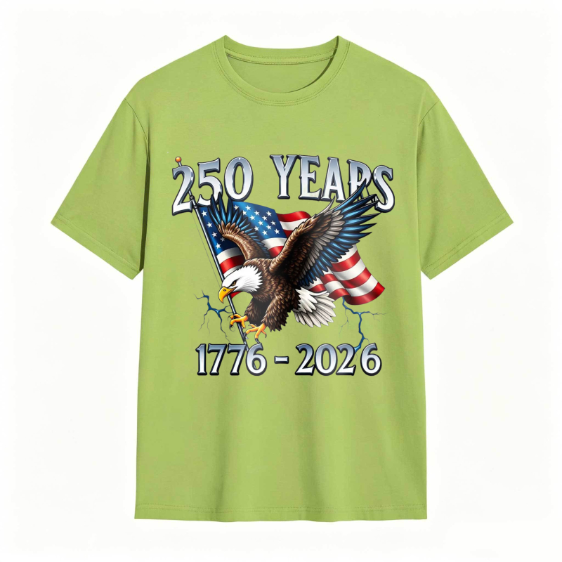 American Eagle Independence Day 250 Years 1776-2026 T-Shirt