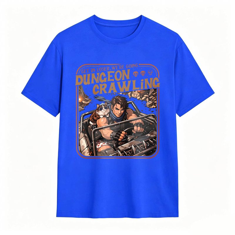 Dungeon Crawling Funny Gamer Fantasy Tee