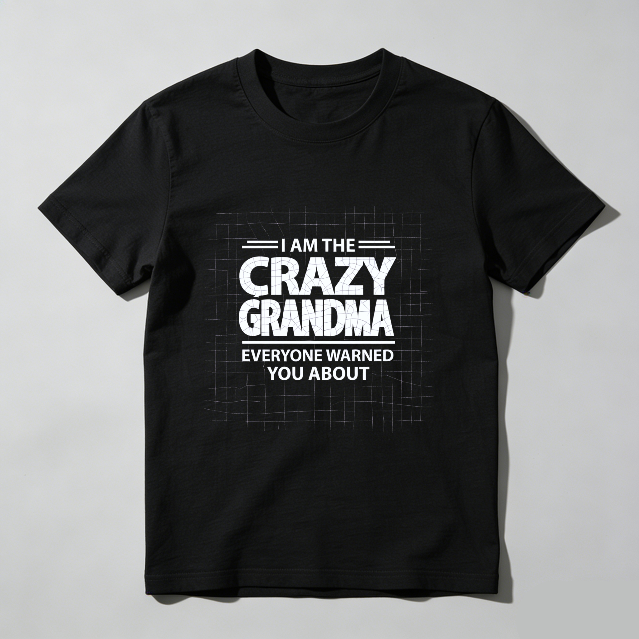 TEECURENT I Am The Crazy Grandma Everyone Warned You About T Shirt WOMEN