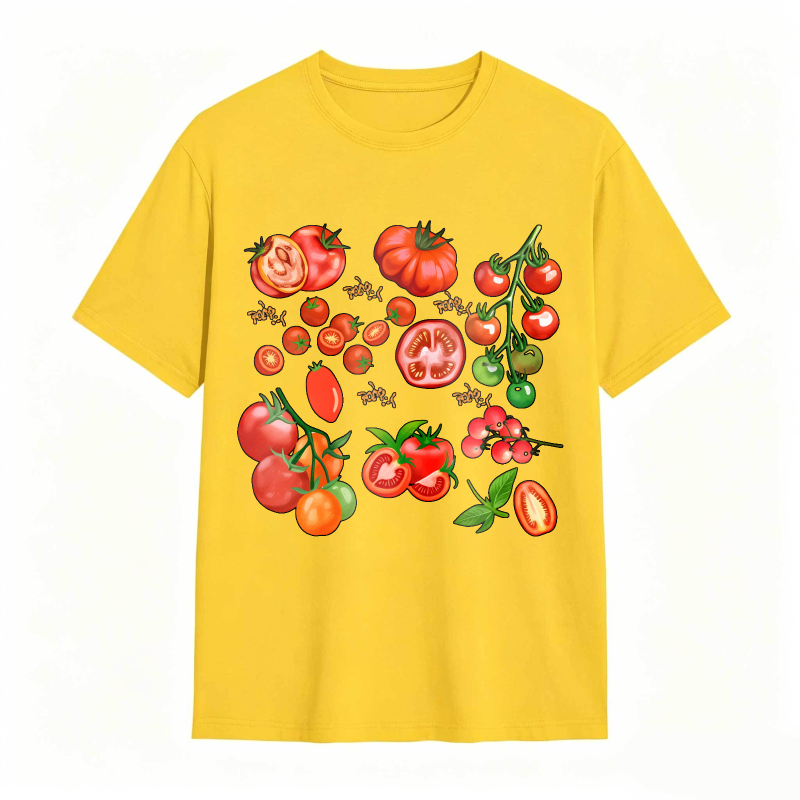 Tomato Garden Design Unisex Classic T-shirt