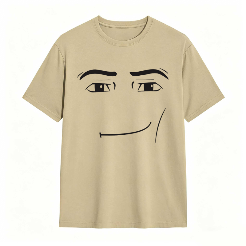 Minimalist Face Graphic T-shirt