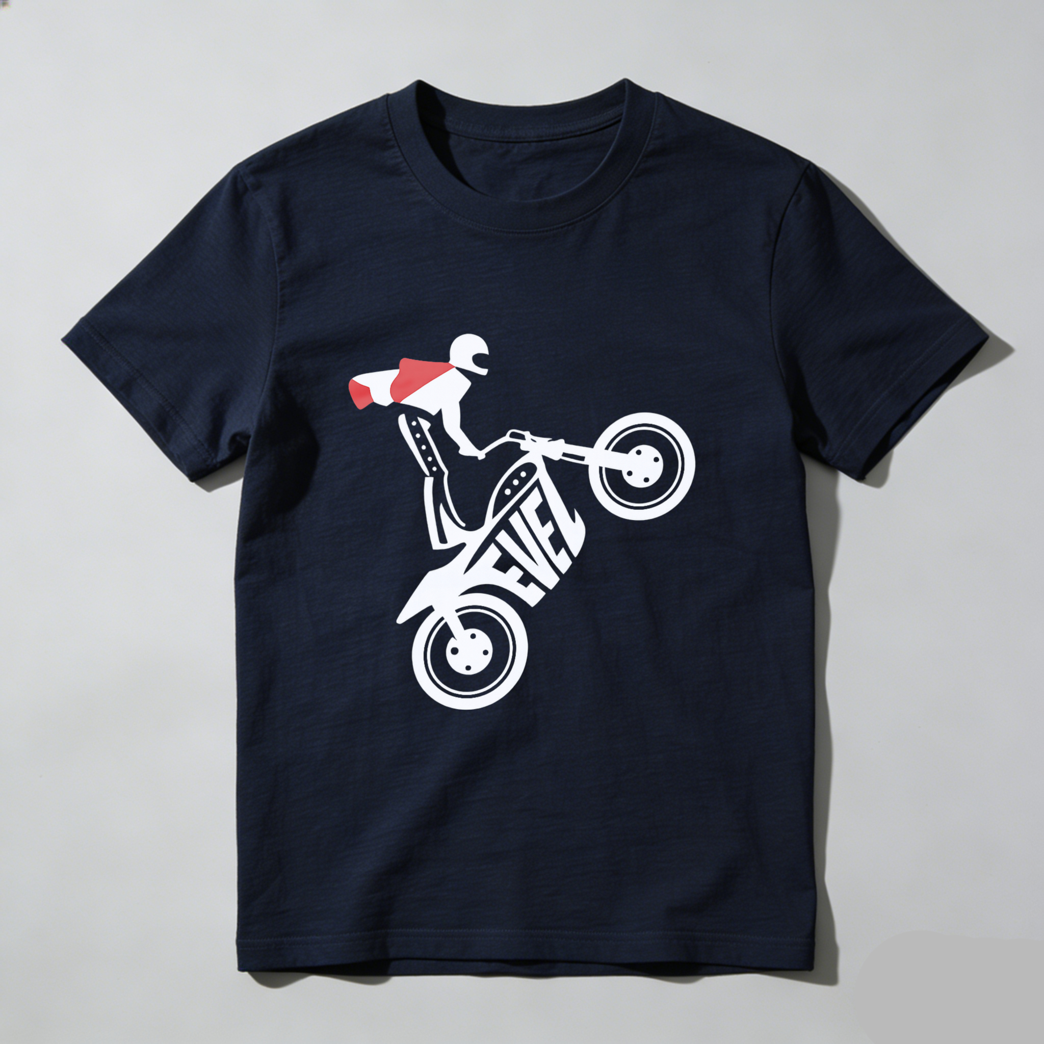 Made In Usa Motocross Rider T Shirt Black Graphic Tee Motorcycle Racing Design Men Women Unisex Apparel