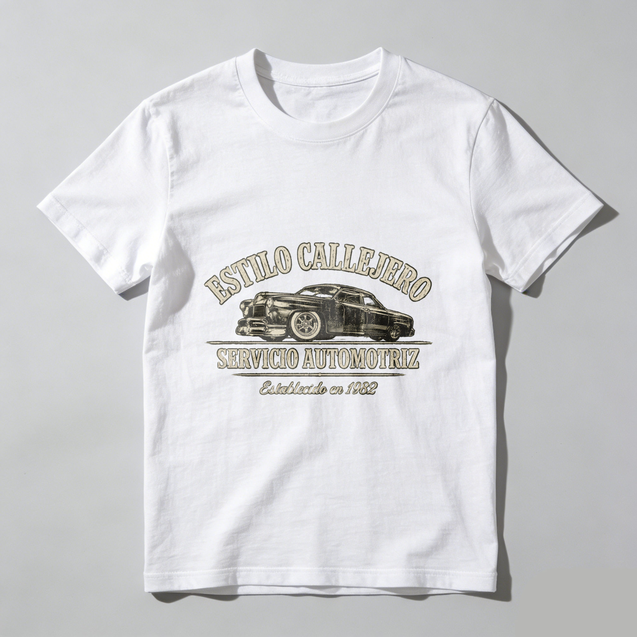 Street Style Automotive Service Established In 1982 Classic Car T-Shirt