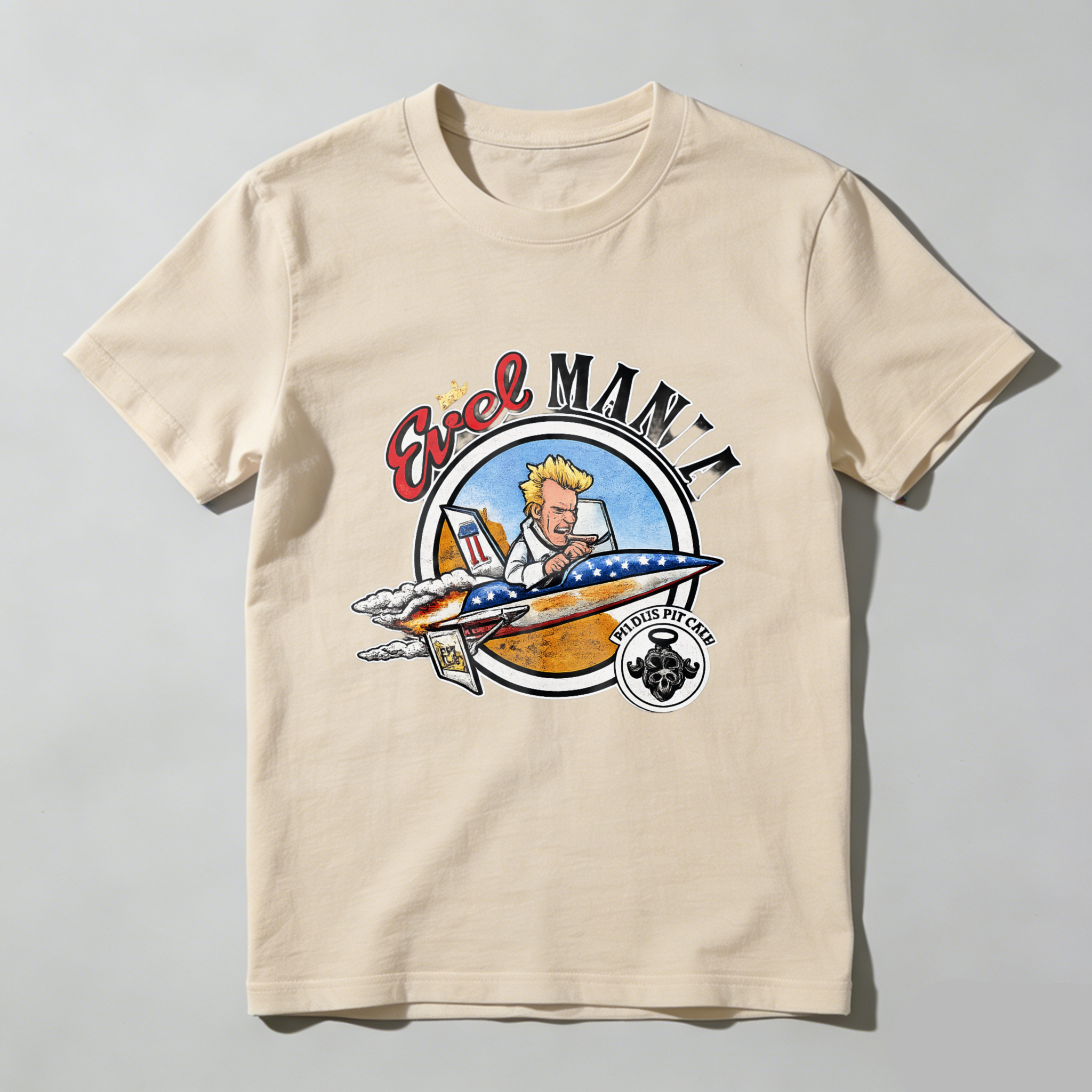 Made In Usa Aviator Mania T Shirt With Pilot And Jet Plane Graphic Design For Aviation Enthusiasts