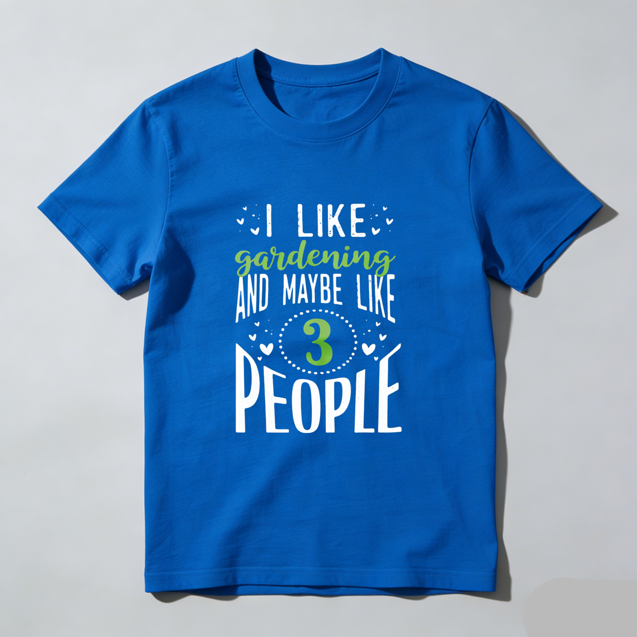 TEECURENT I Like Gardening And Maybe Like 3 People Funny Garden T-Shirt For Men Women Gift Idea WOMEN