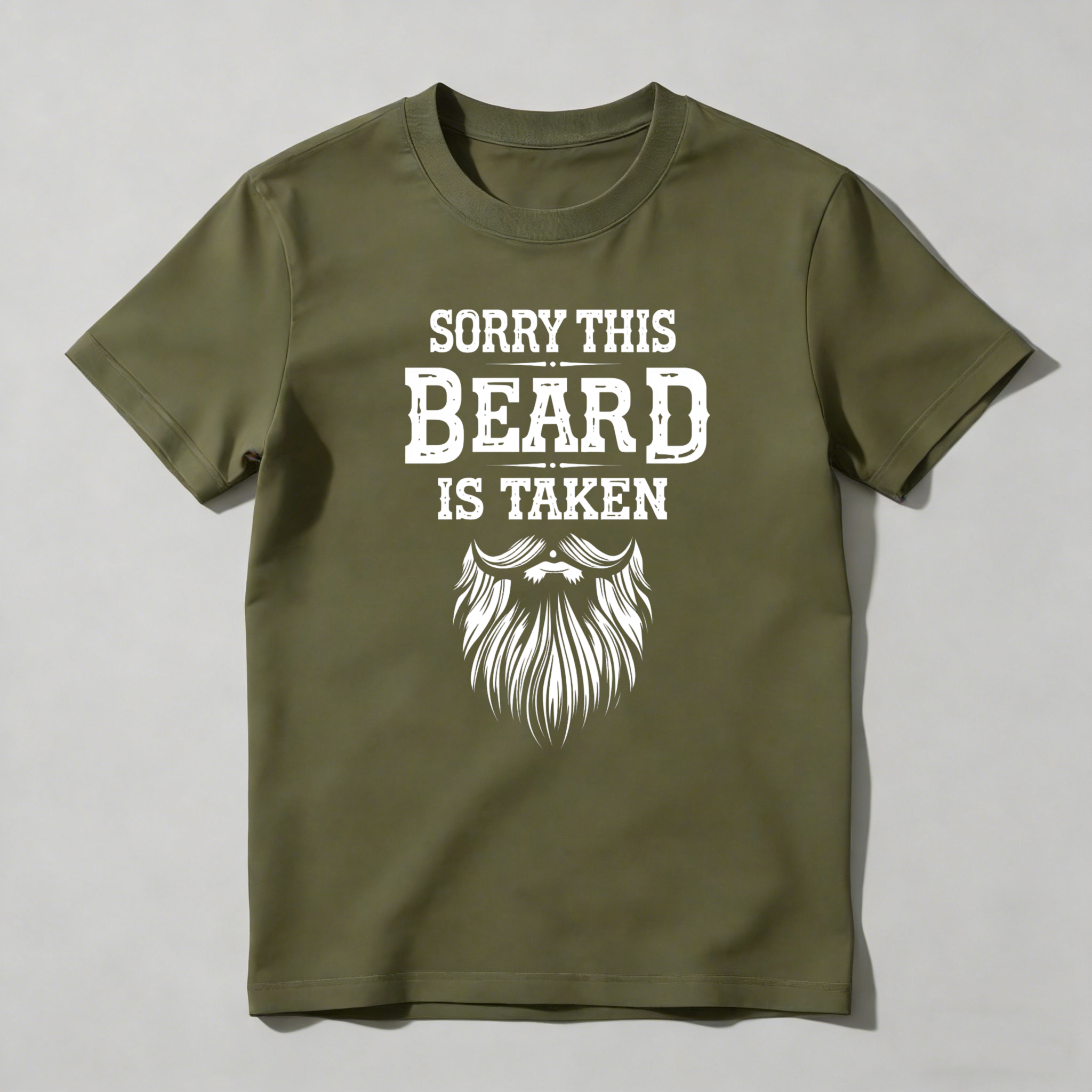 Sorry This Beard Is Taken With Beard Graphic Unisex Classic T-shirt