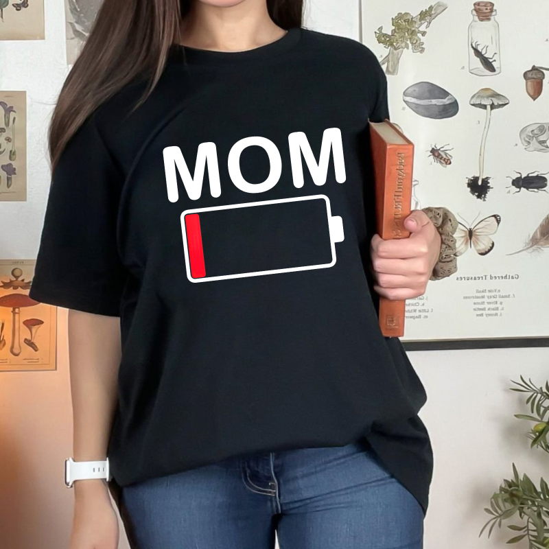 Mom Battery Low Unisex Classic T-shirt