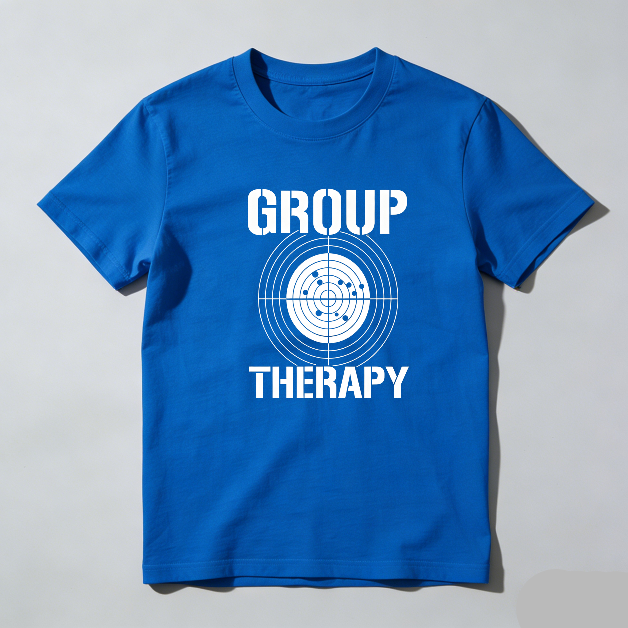 TEECURENT Group Therapy Target Design Pure Cotton Short Sleeve T Shirt-TeeCurent
