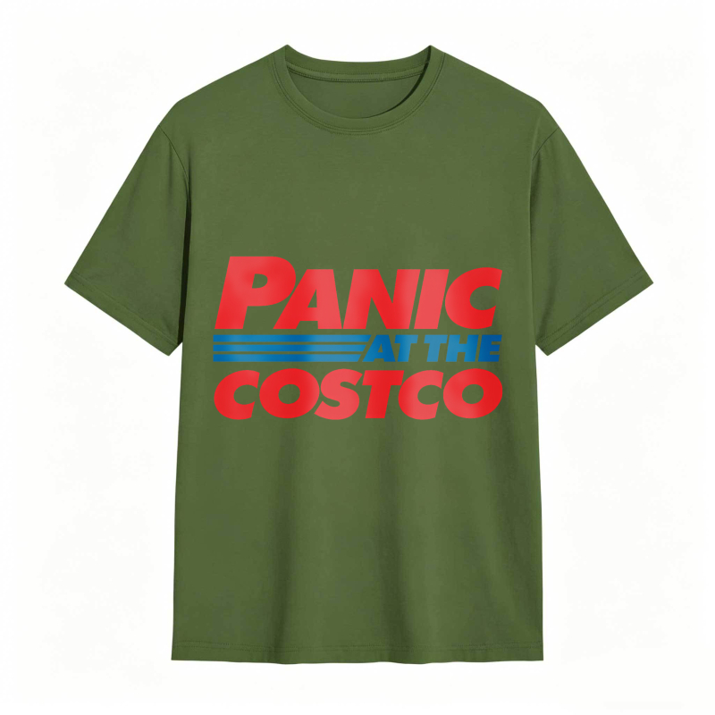 Panic At The Costco Funny Meme Comfort Colors T-shirt
