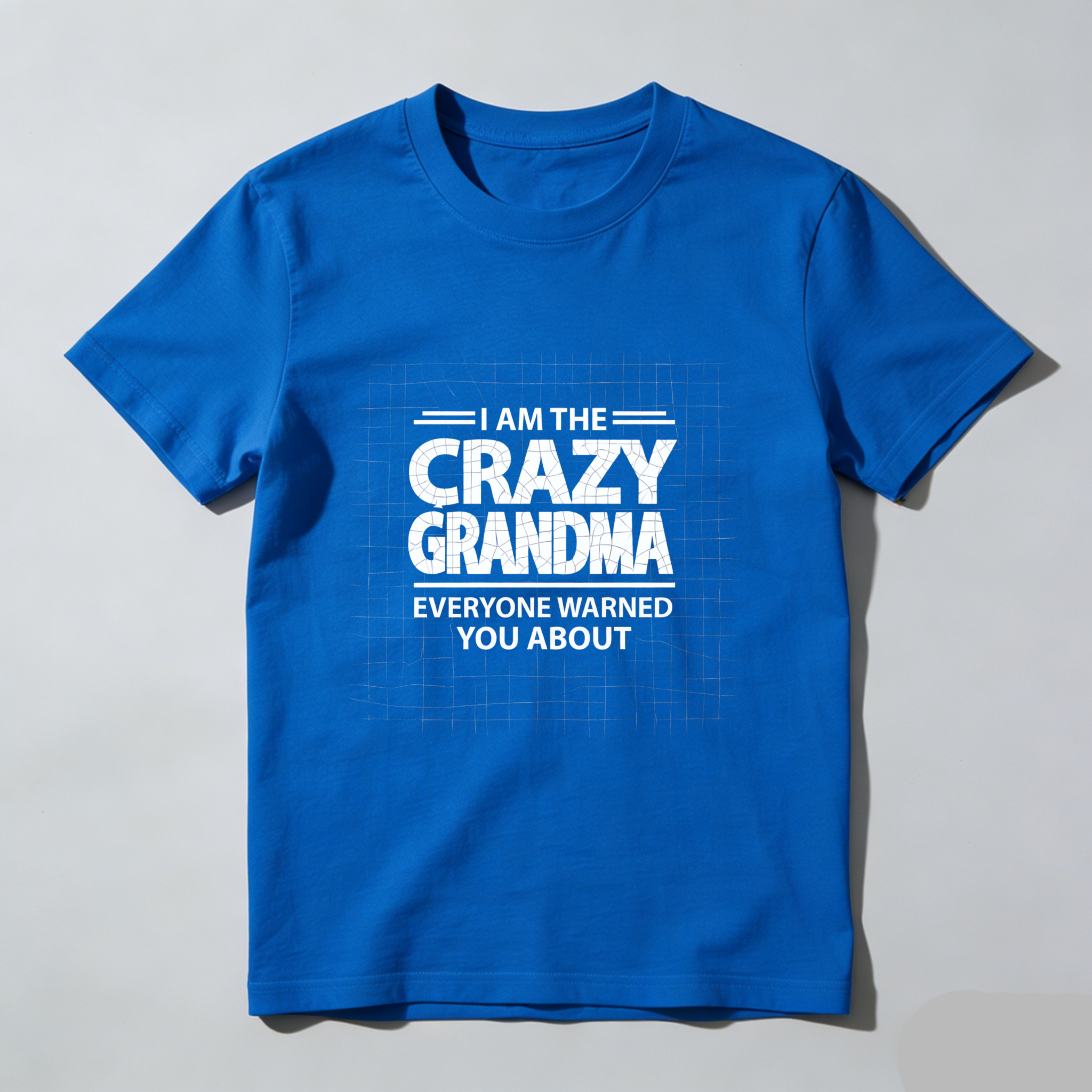 TEECURENT I Am The Crazy Grandma Everyone Warned You About T Shirt WOMEN