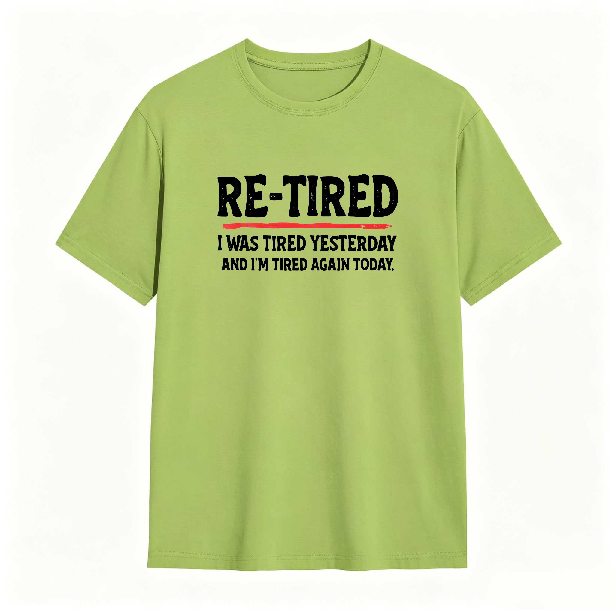 Dorawear™ Sarcastic Quote T-Shirt for Teens – 100% Cotton Re-Tired Lazy Retired Design Womenswear Womenswear Smooth Smooth Smooth Seamless Unisex Seamless Unisex