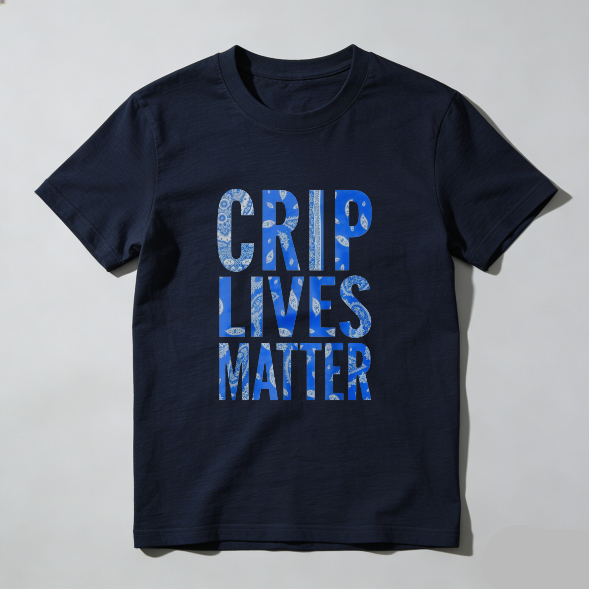 TEECURENT T-SHIRT  Crip Lives Matter