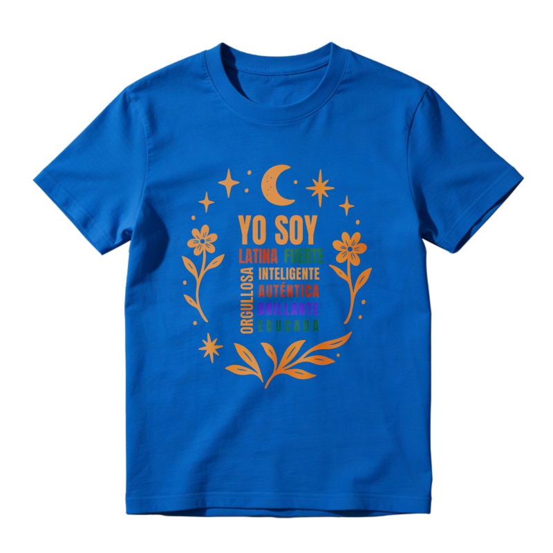 Latin Woman Strong Intelligent Authentic Brilliant Educated Design Unisex Classic T-shirt