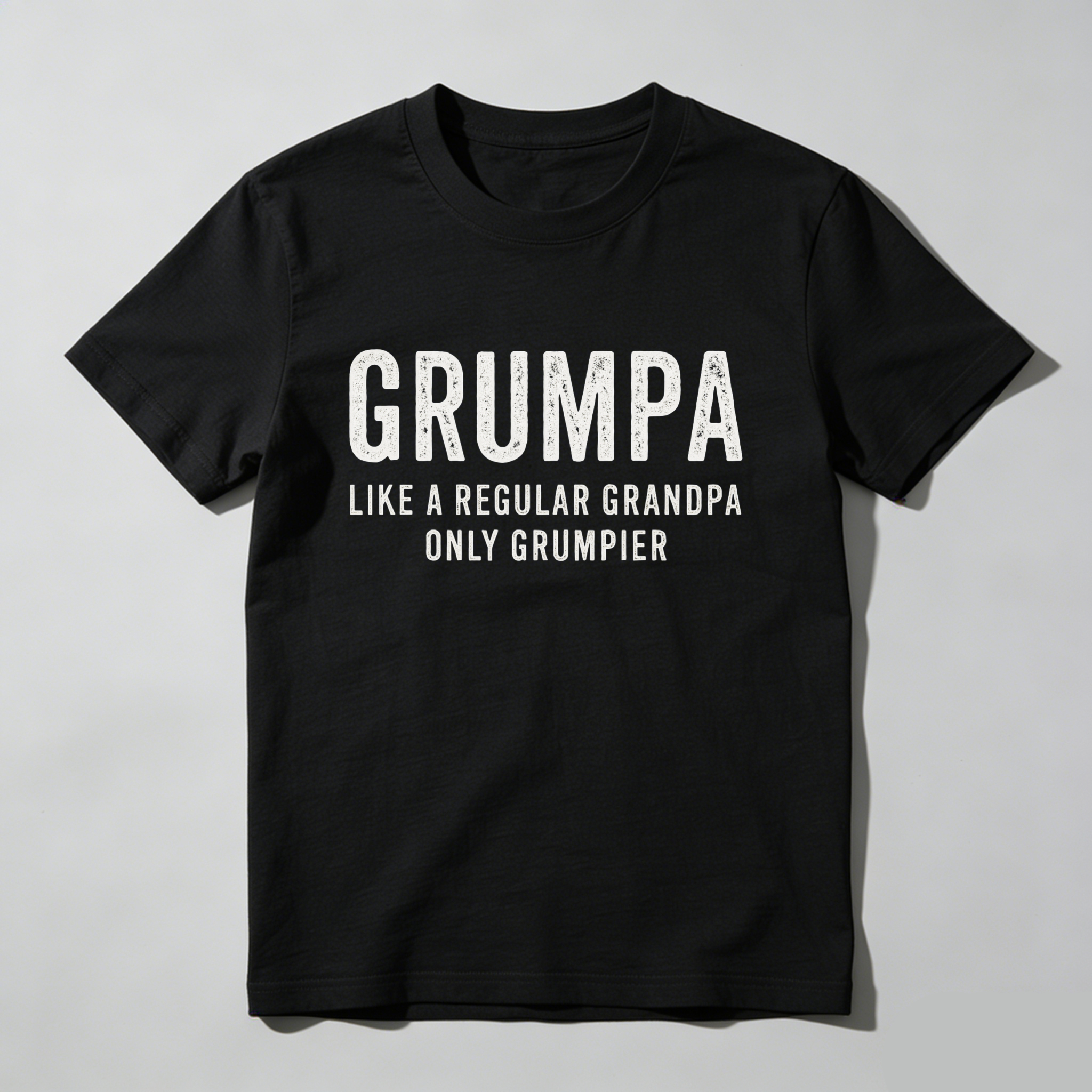 Grumpa Like A Regular Grandpa Only Grumpier T Shirt Made In Usa