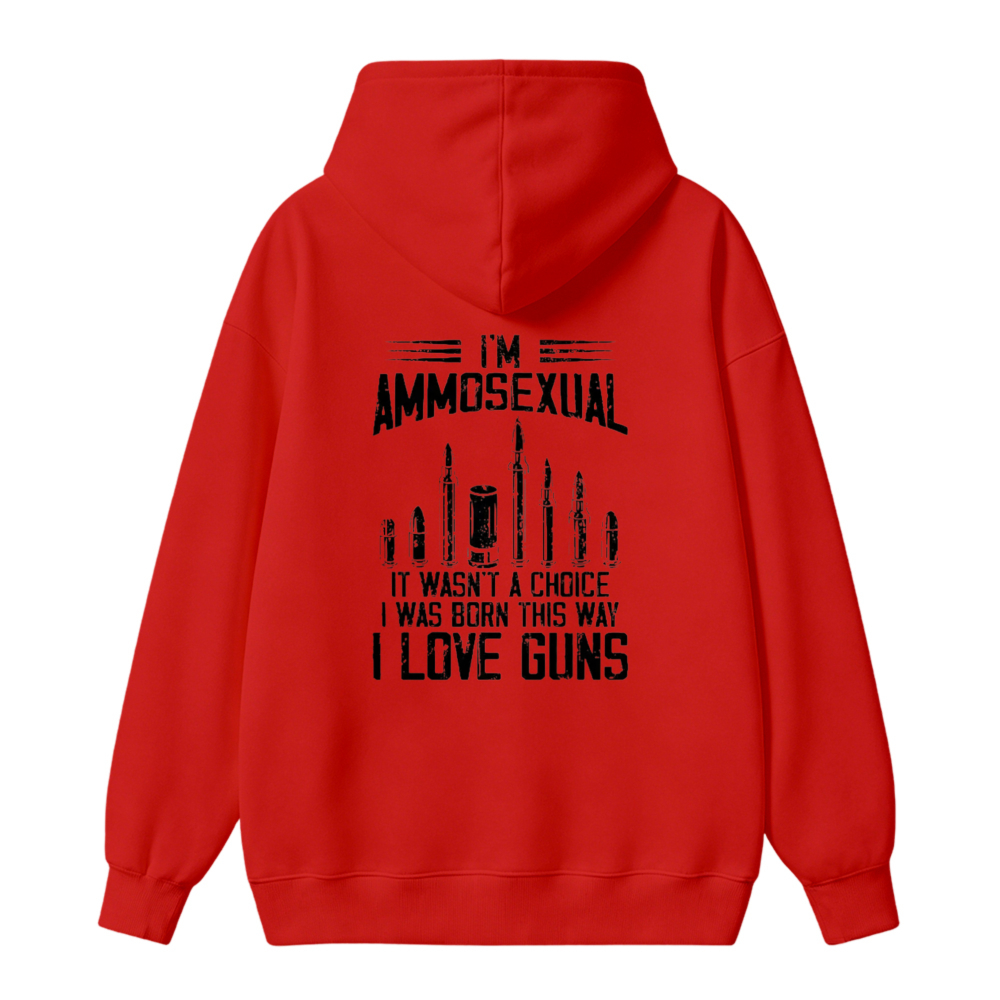 I Love Guns Ammosexual Unisex Classic Hoodie
