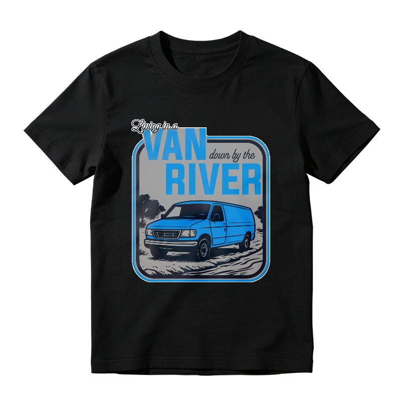 Van River Living In A Van Down By The River Unisex Classic T-shirt