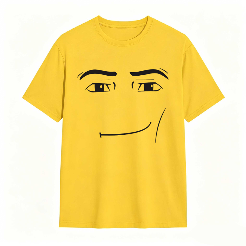 Minimalist Face Graphic T-shirt