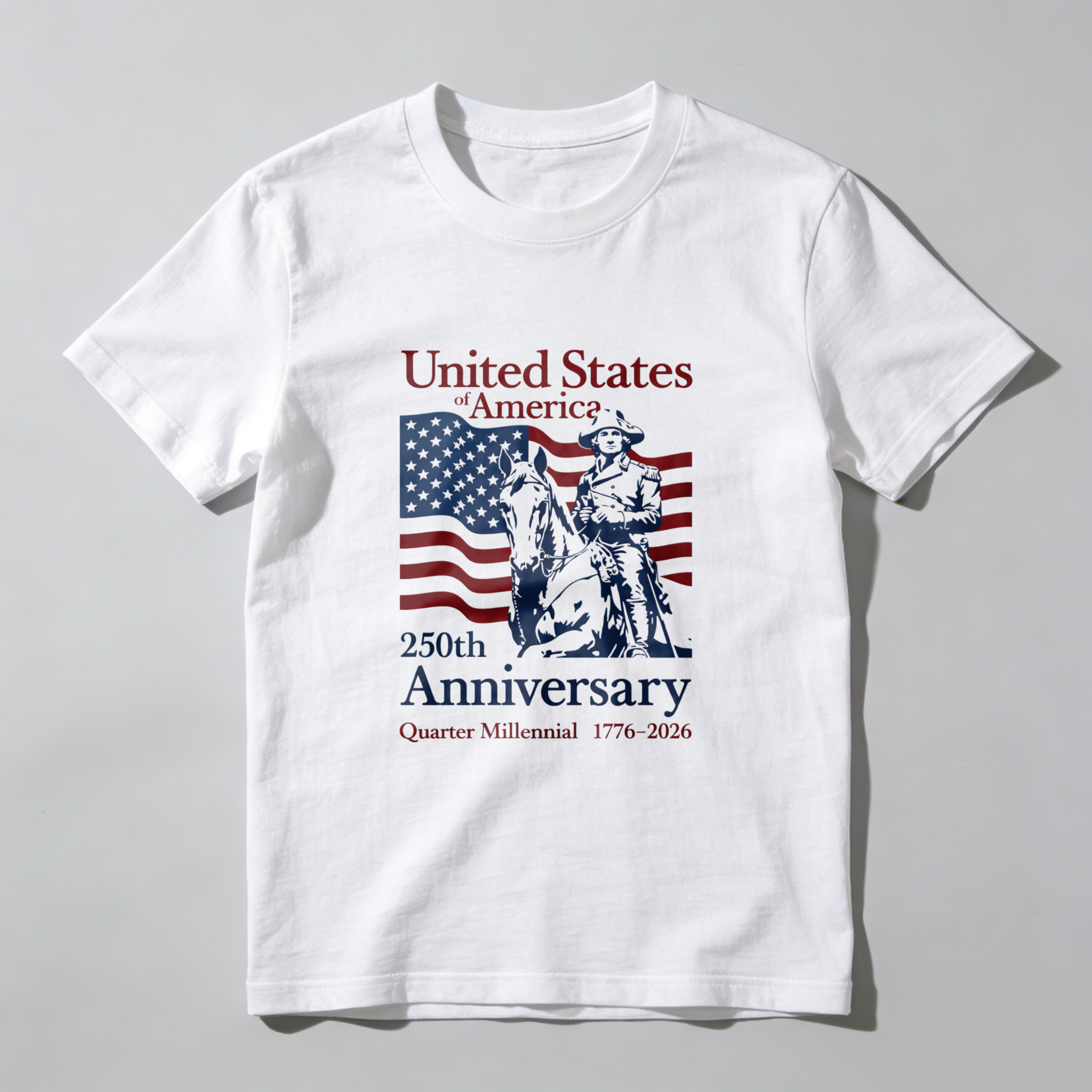 United States Of America 250th Anniversary Quarter Millennium 1776 2026 T Shirt