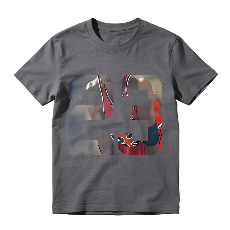 Number 23 Basketball Player Jersey Design Unisex Classic T-shirt
