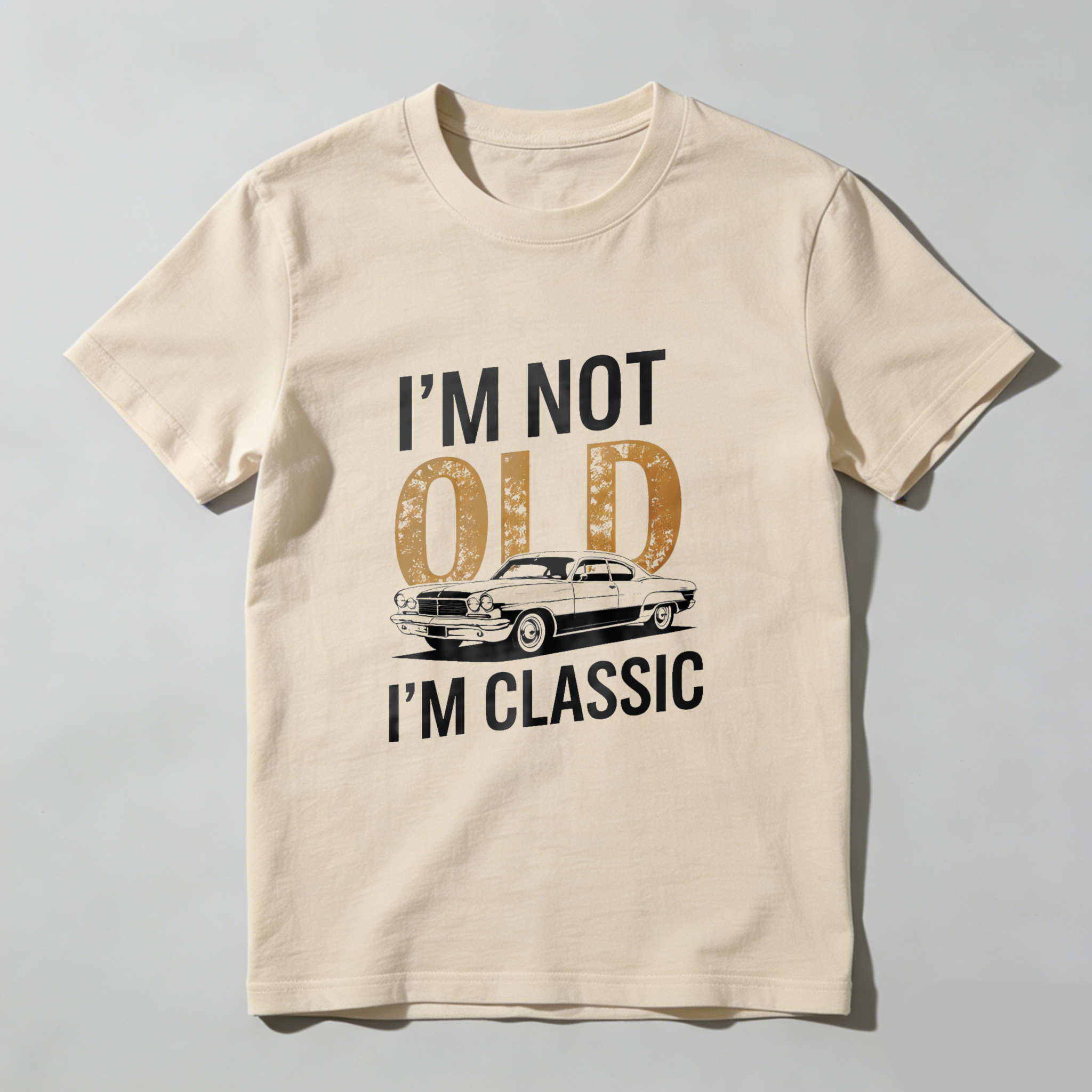 I Am Not Old I Am Classic Vintage Car T Shirt Made In Usa