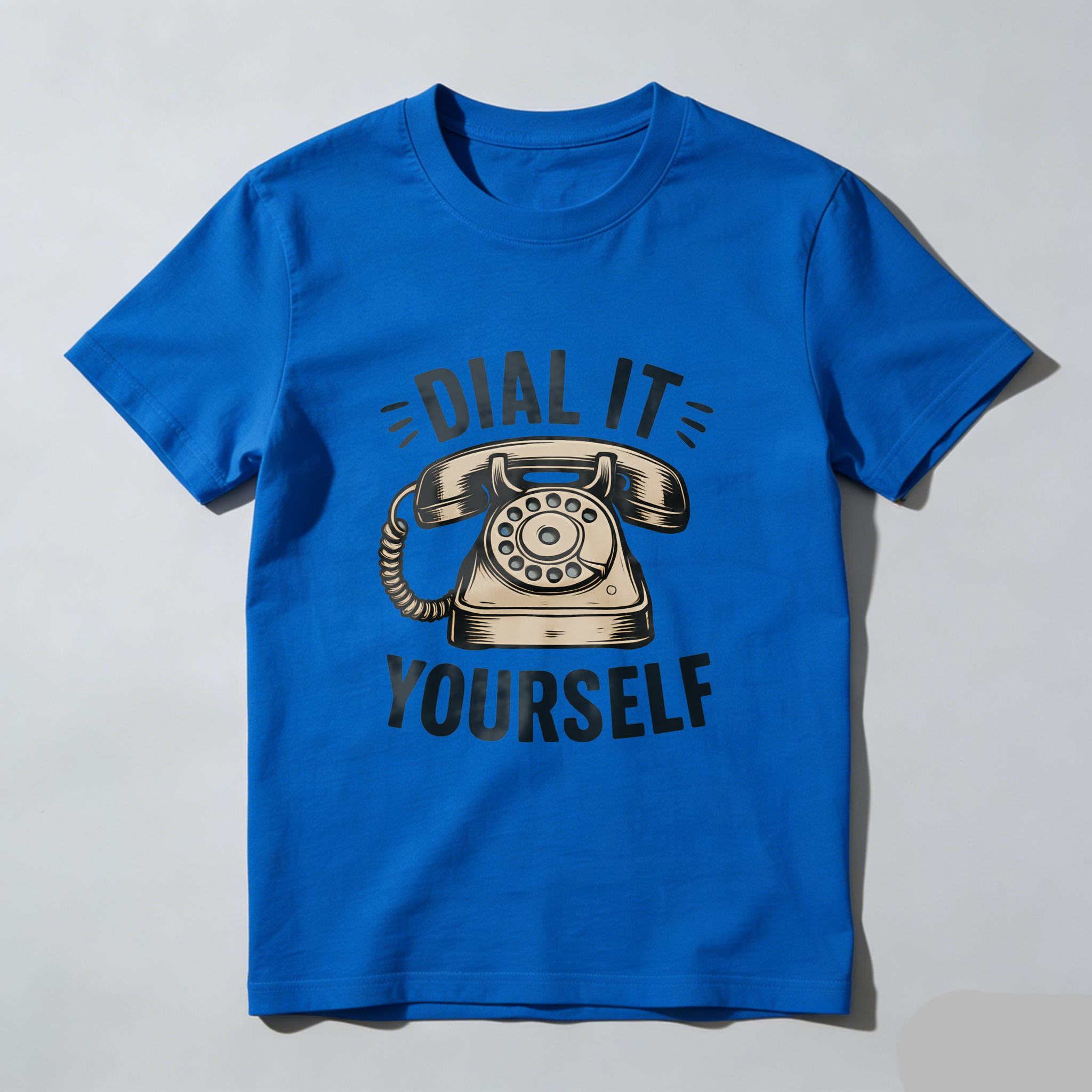 Dial It Yourself Vintage Telephone Graphic T-Shirt Made In Usa