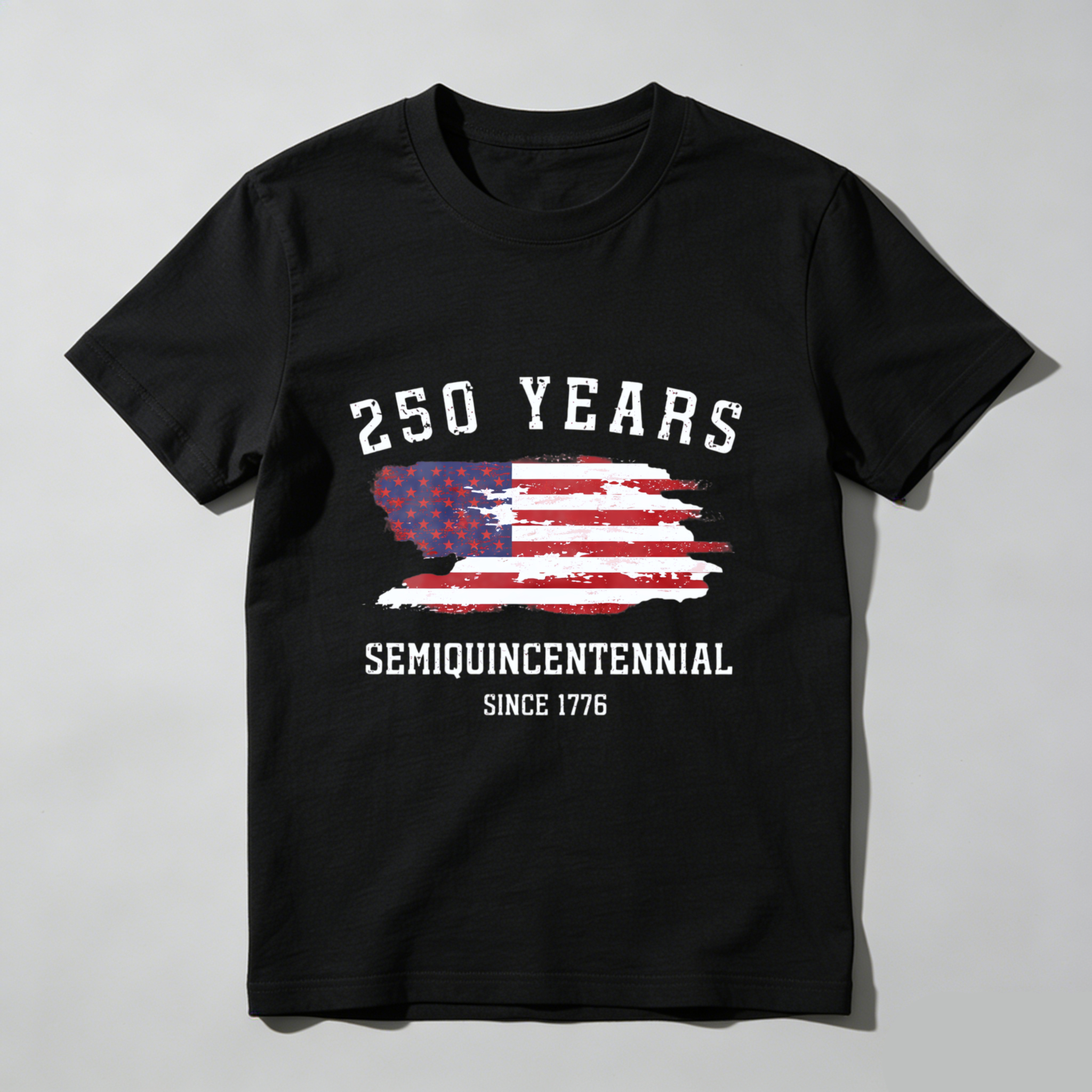 250 Years Semiquincentennial Since 1776 American Flag T-Shirt