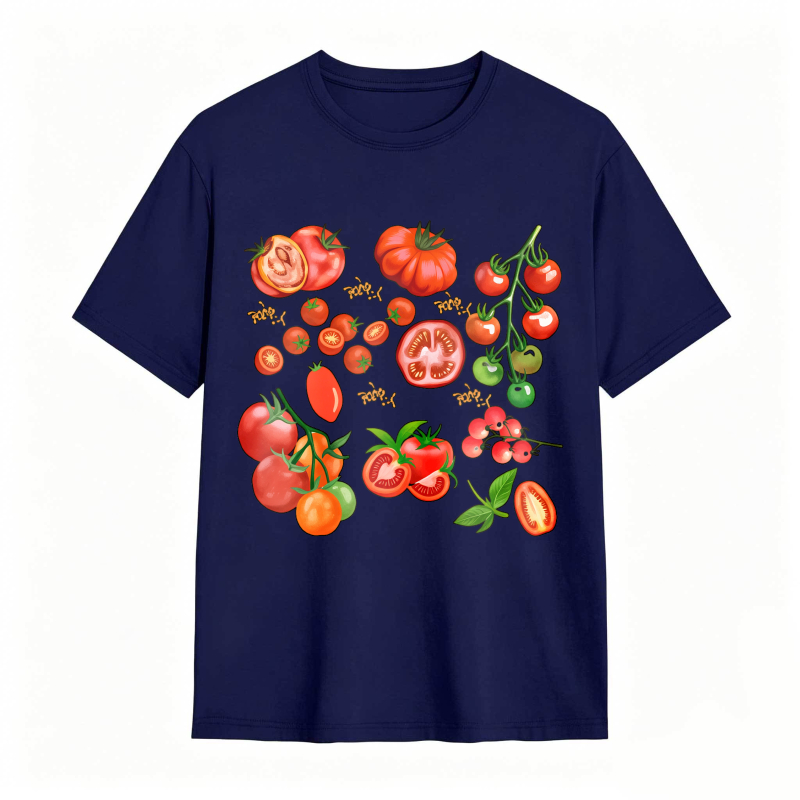Tomato Garden Design Unisex Classic T-shirt