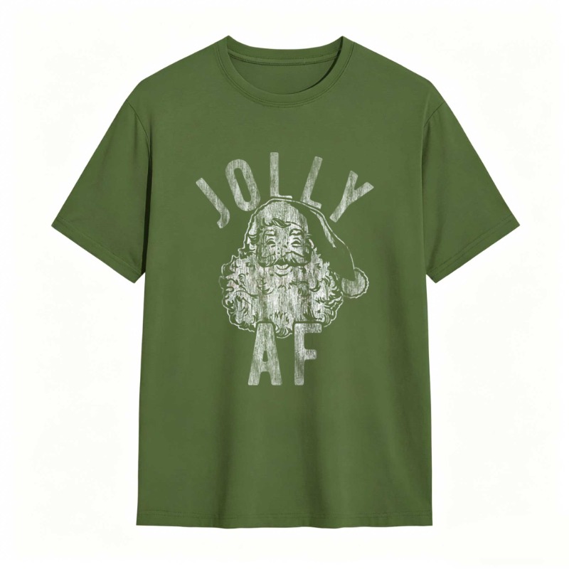 Jolly Santa Claus Graphic T-shirt