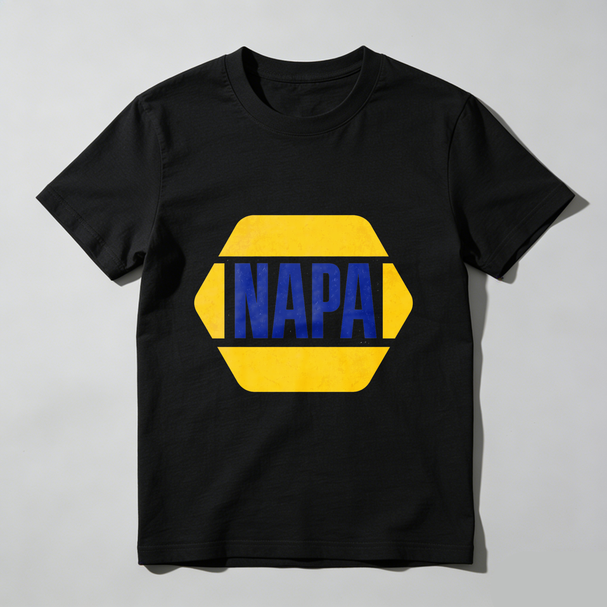 Napa Auto Parts Logo T Shirt Black Classic Fit Men Women Unisex Automotive Gear Apparel