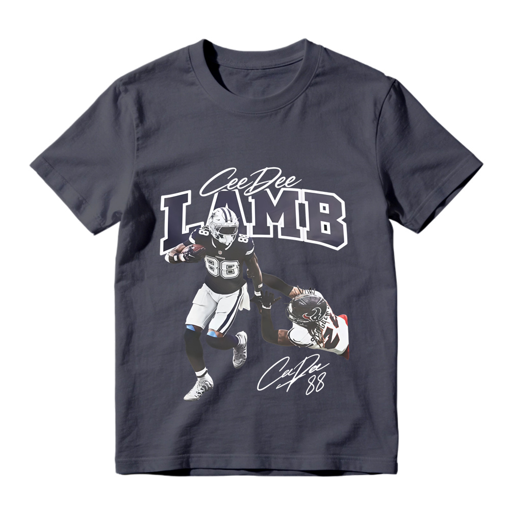 Ceedee Lamb Shirt, Vintage Sport Tee, Retro American Football Bootleg Gift