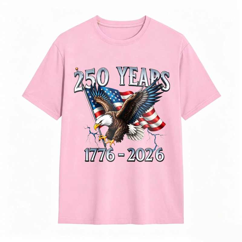 American Eagle Independence Day 250 Years 1776-2026 T-Shirt