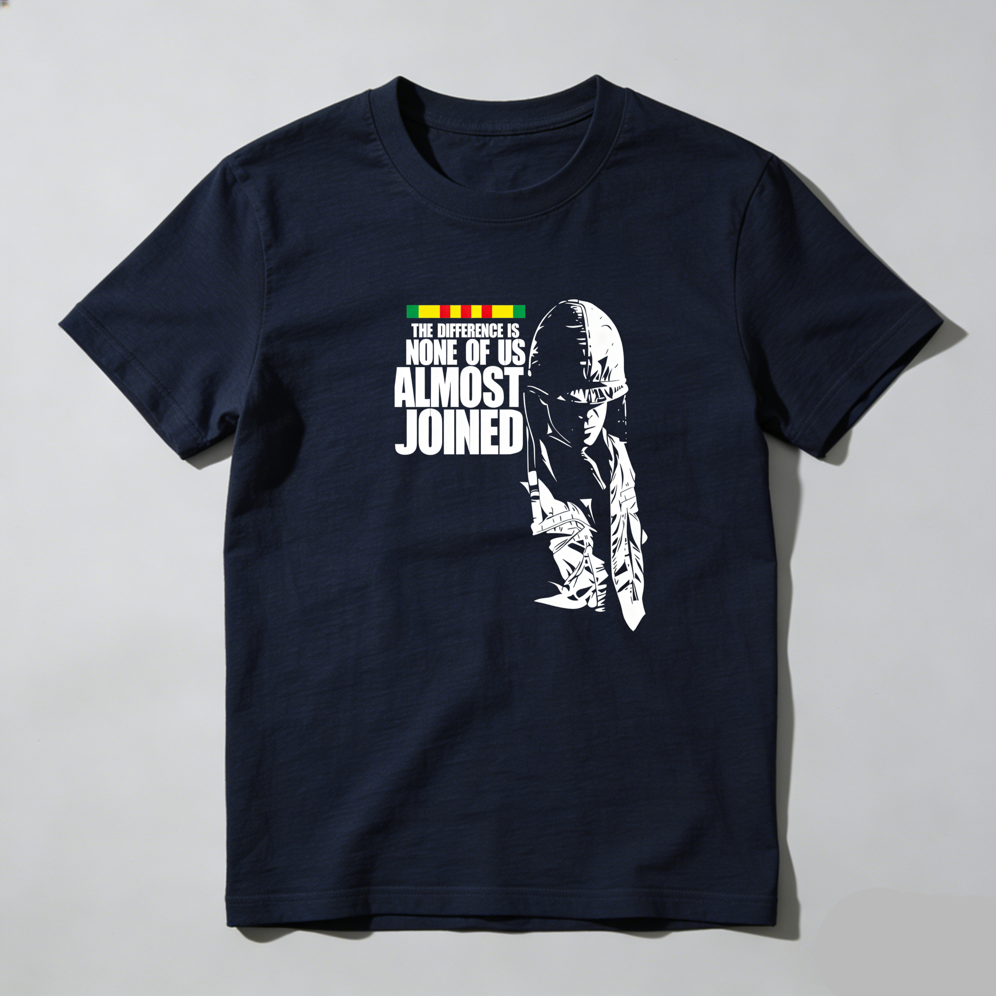 TEECURENT The Difference Is None Of Us Almost Joined Pure Cotton Short Sleeve T Shirt-TeeCurent