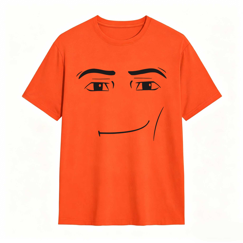 Minimalist Face Graphic T-shirt