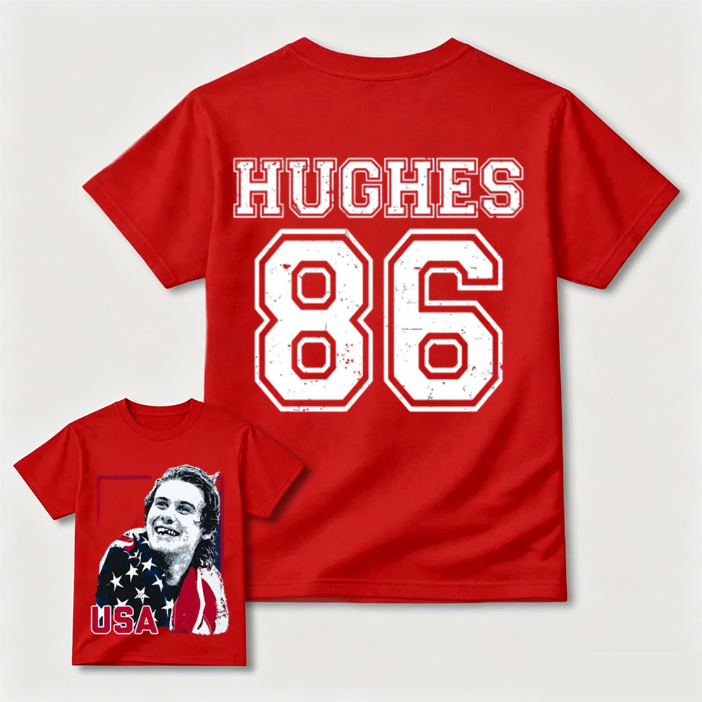 Jack Hughes USA Hockey Shirt, Olympics Golden Goal T-Shirt, 81 Hughes Sweatshirt, Team USA Hoodie, Gift For Fans T-Shirt