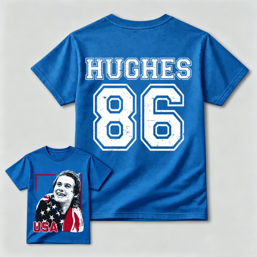 Jack Hughes USA Hockey Shirt, Olympics Golden Goal T-Shirt, 81 Hughes Sweatshirt, Team USA Hoodie, Gift For Fans T-Shirt