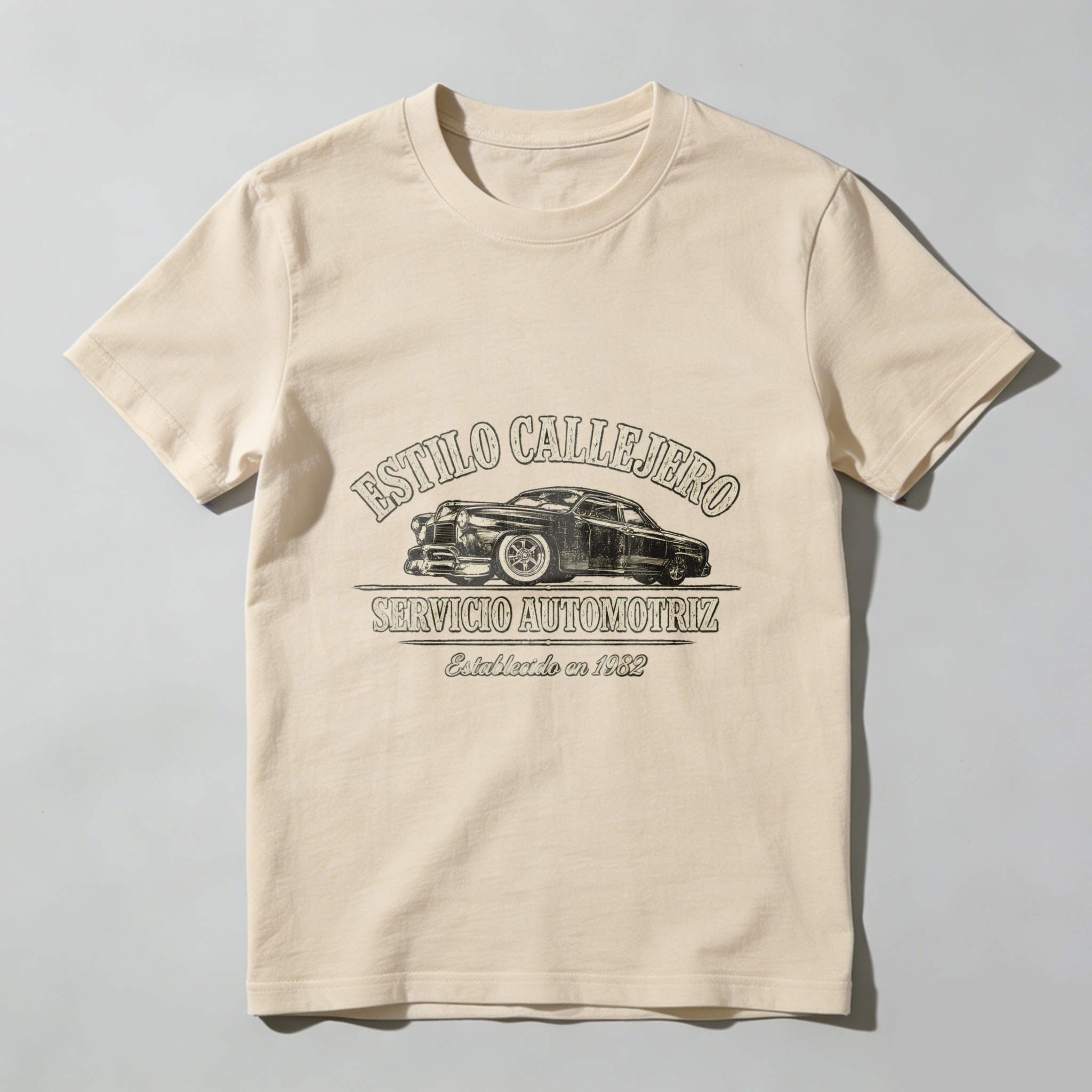 Street Style Automotive Service Established In 1982 Classic Car T-Shirt