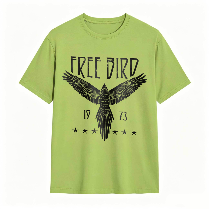 Free Bird Eagle 1973 Stars Design Unisex Classic T-shirt