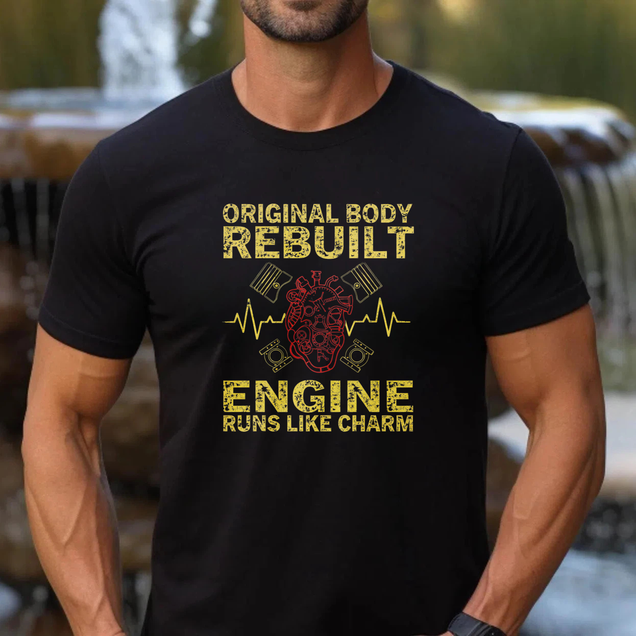 Original Body Rebuilt Engine Runs Like Charm T Shirt