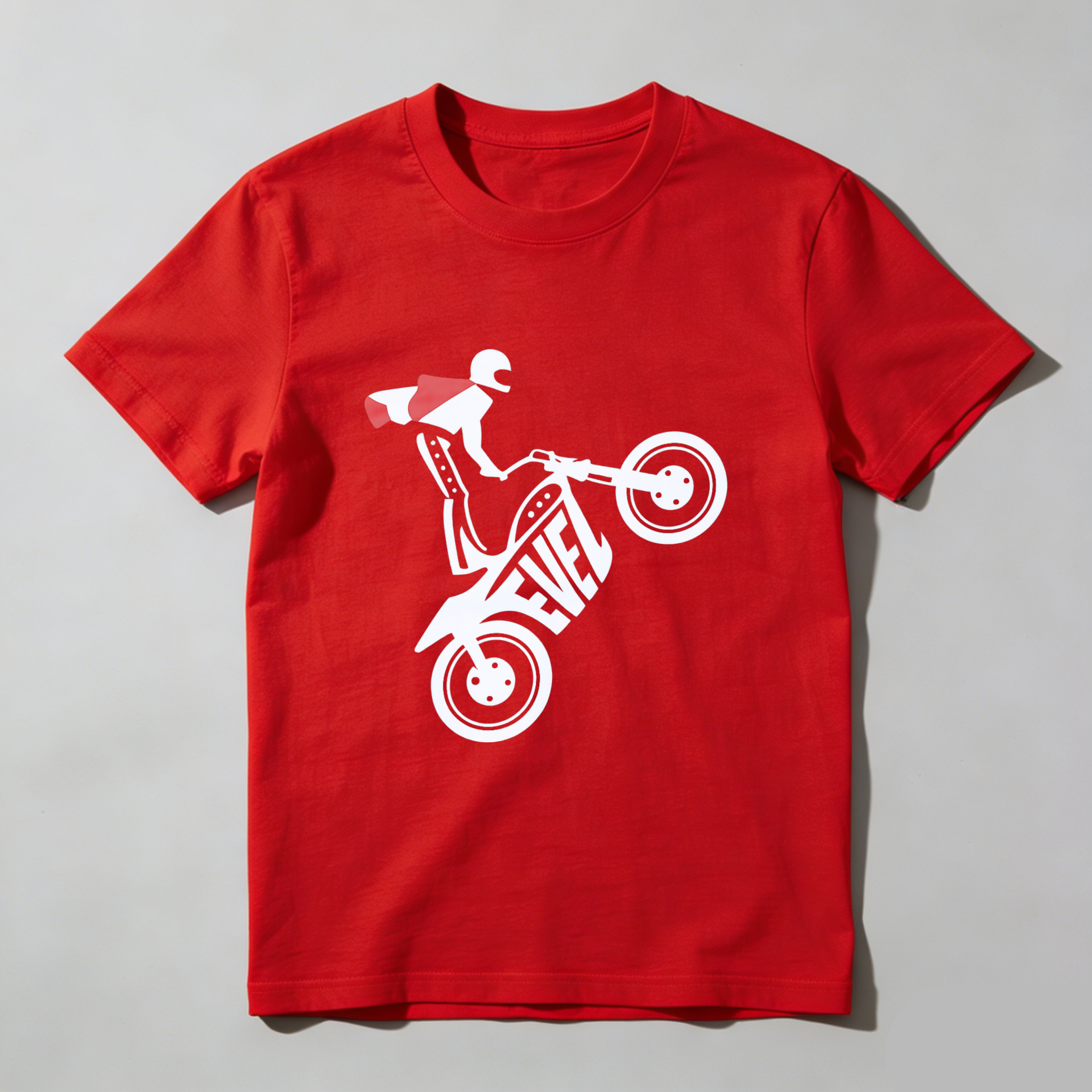 Made In Usa Motocross Rider T Shirt Black Graphic Tee Motorcycle Racing Design Men Women Unisex Apparel