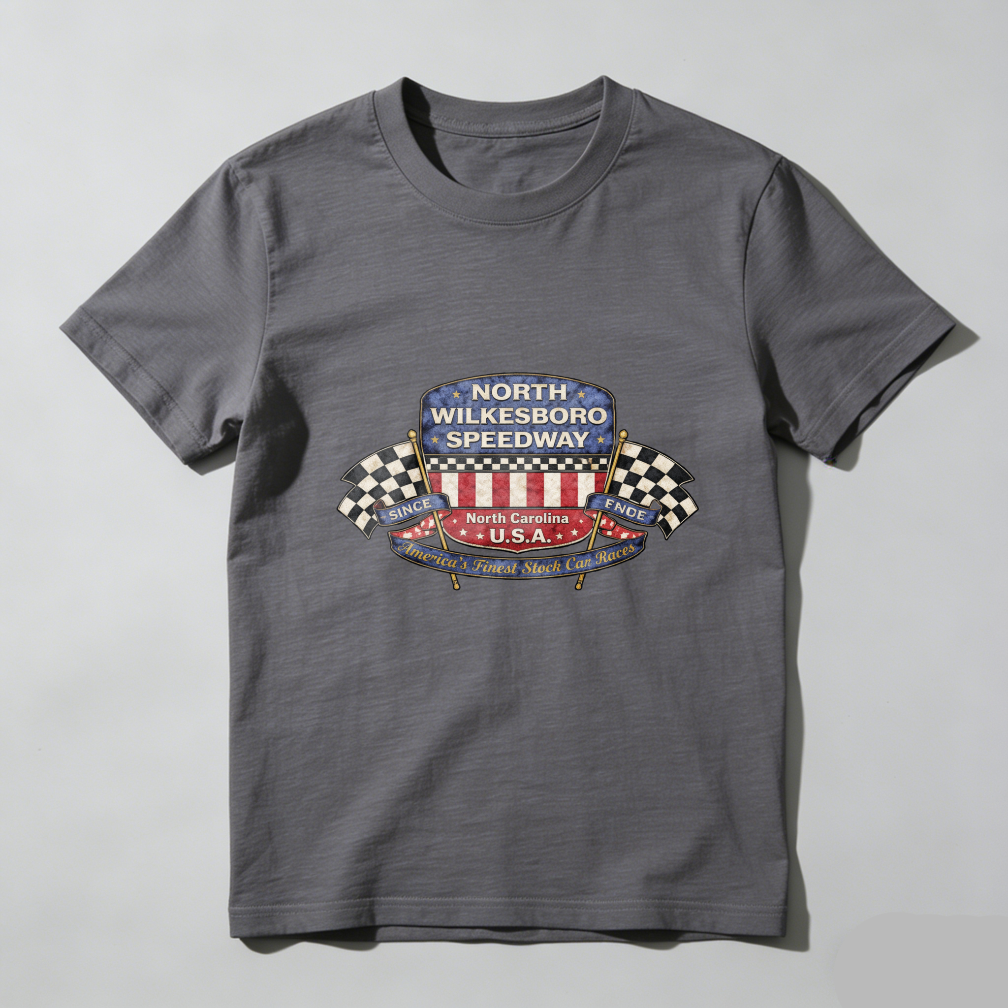 North Wilkesboro Speedway North Carolina Usa Racing T Shirt
