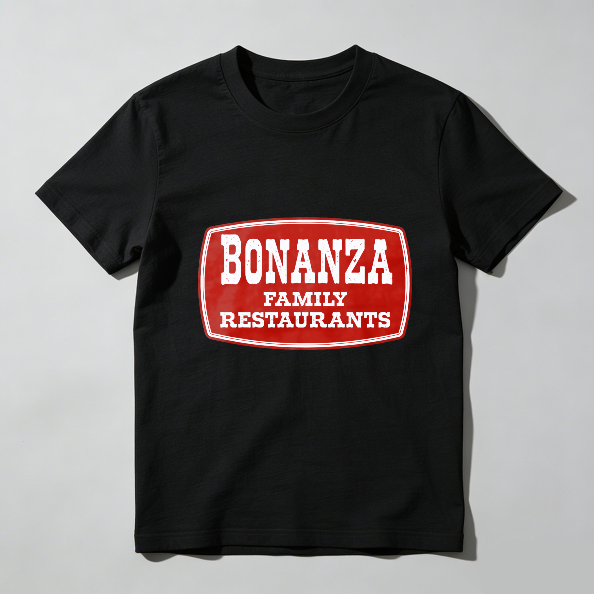 TEECURENTBonanza Family Restaurants T-Shirt Black Casual Men's Women's Unisex Shirt Logo Tee Food Restaurant Brand Apparel-TeeCurent