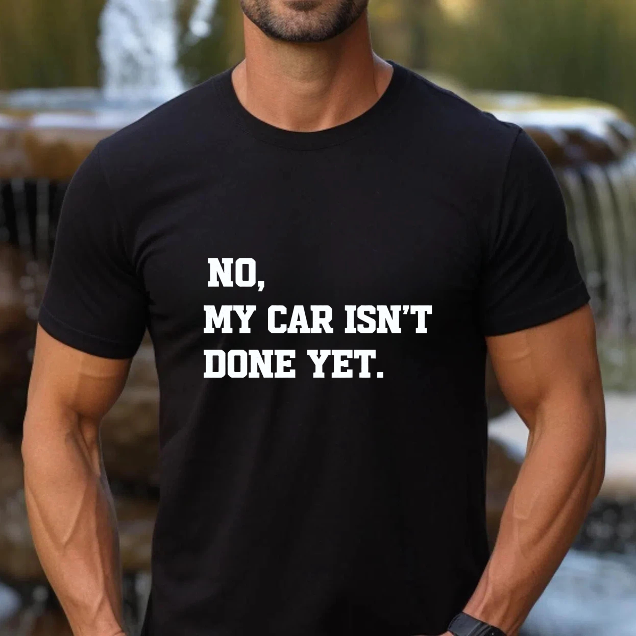 No My Car Isn't Done Yet T Shirt