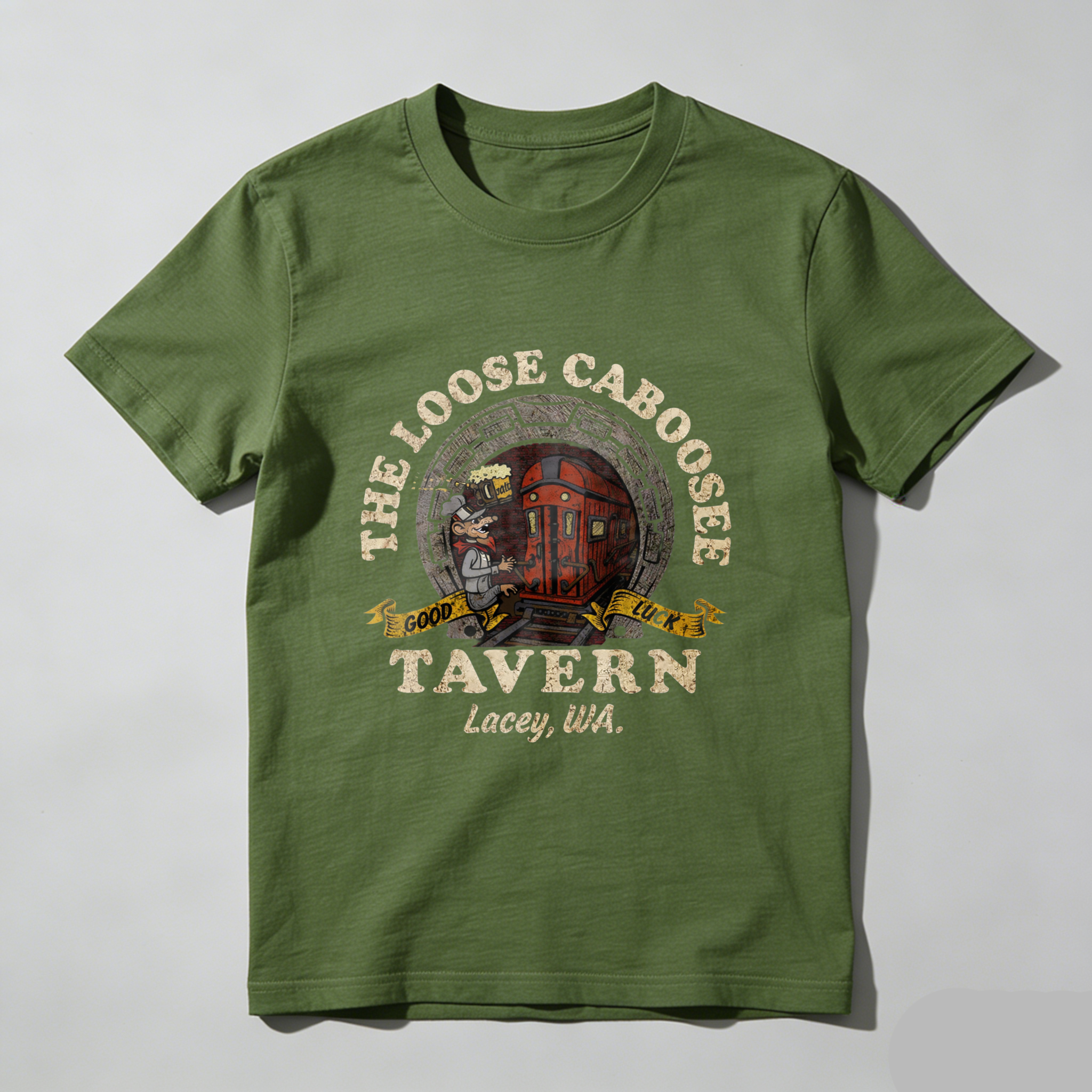 The Loose Caboose Tavern Lacey Wa T Shirt