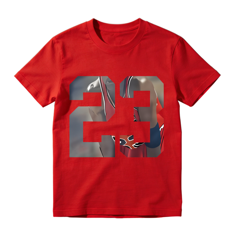 Number 23 Basketball Player Jersey Design Unisex Classic T-shirt