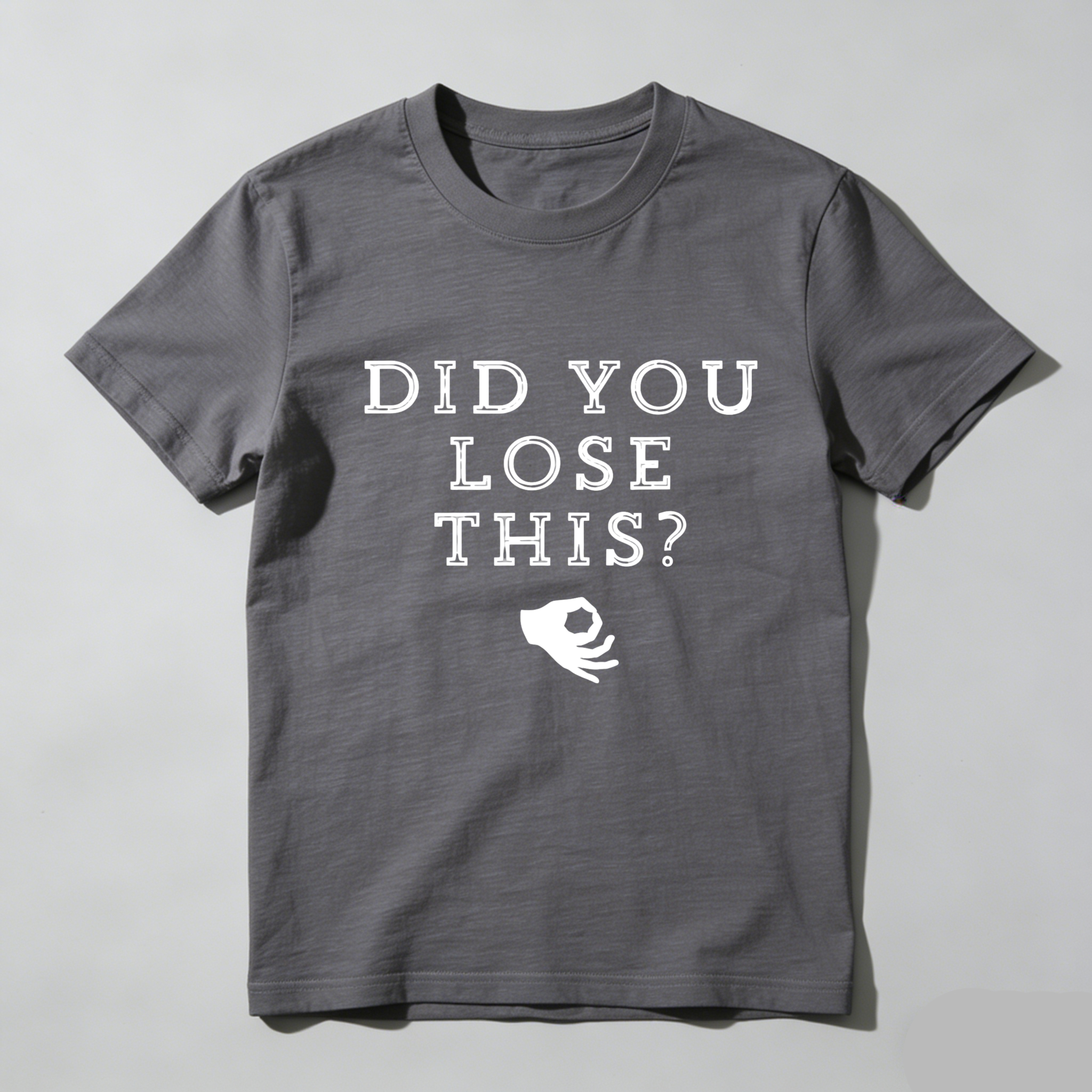 TEECURENT T-SHIRT  Did You Lose This Question Mark